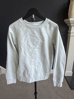 Askov Finlayson Blue Organic Cotton Sweatshirt M